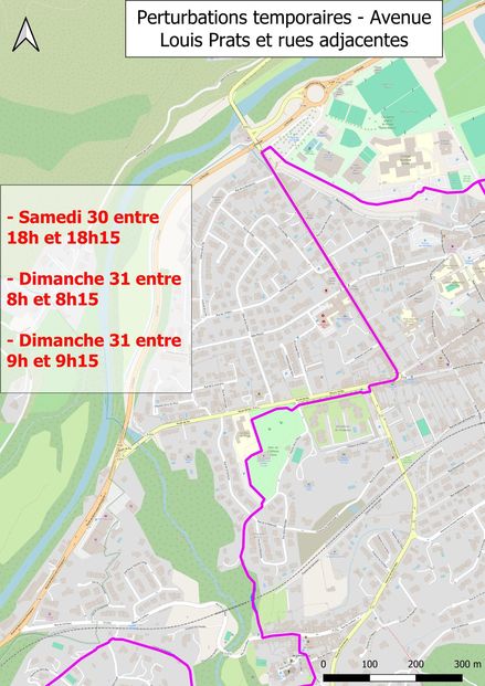 Perturbations li�es � l'organisation des Trails du Conflent