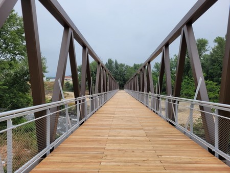 TRAVAUX SUR LA PASSERELLE