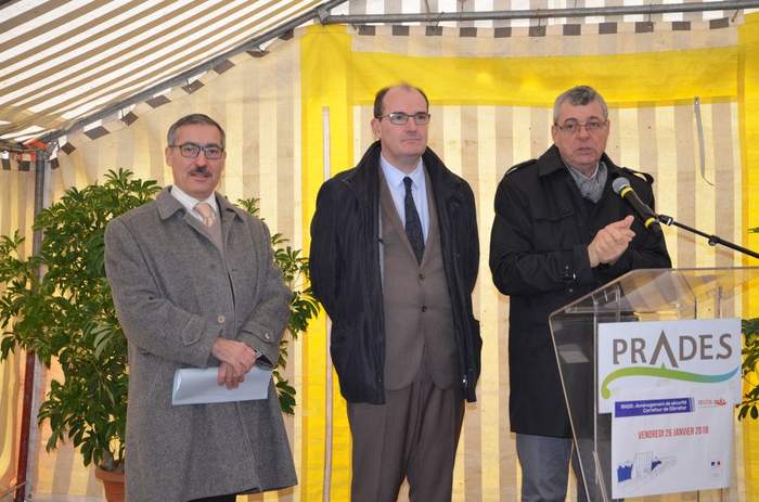 Inauguration du passage souterrain sous la RN 116 (1)