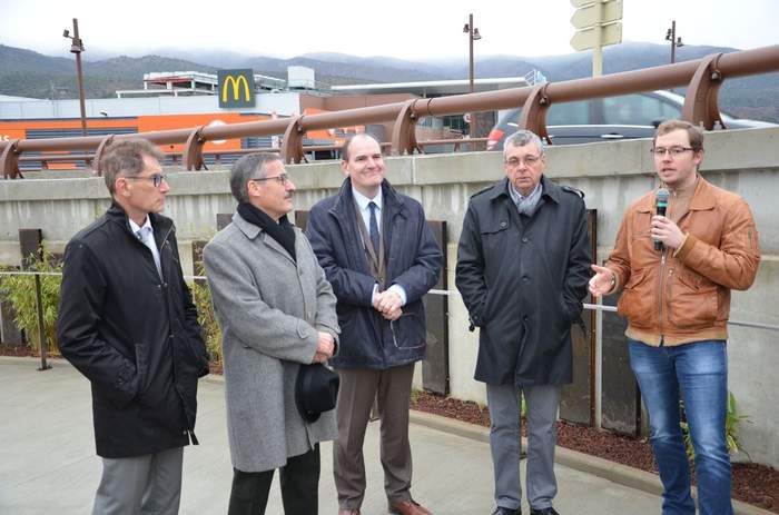 Inauguration du passage souterrain sous la RN 116 (2)